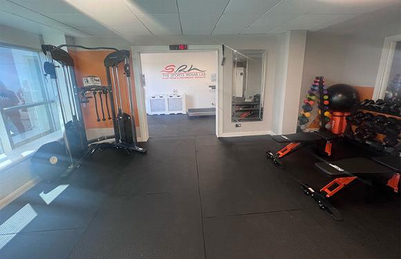 photo of the gym at The Sports Rehab Lab